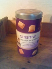 Blechdose - Hundefutter - Sensitive - 20cm hoch Ø 10 cm