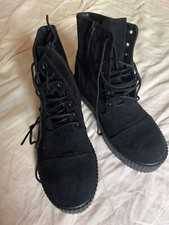 Rundholz Boots 38 Blau