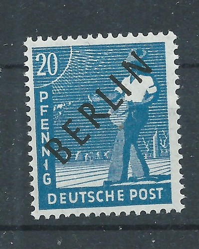 Berlin 1948 schwarzaufdruck - 1948,