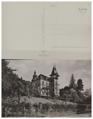 Ansichtskarte nordrach - ansichtskarte,