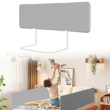 1x/2x Bettgitter Bettschutzgitter Rausfallschutz 120/150/180cm Universeller Rail