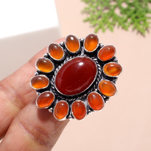 Karneol mit rotem onyx - karneol,