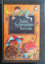 Tafel Schwamm und Kreide -