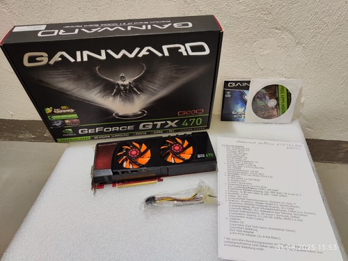 Gainward gtx 470 good edition - gainward,
