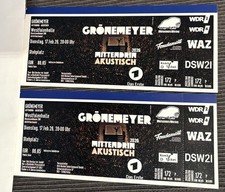 2x Stehplatz Herbert Grönemeyer 17.2.2026 Dortmund