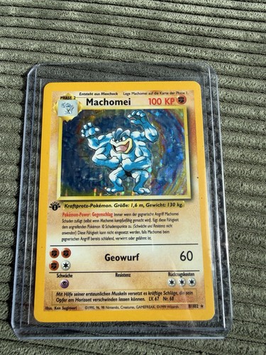 Machomei pokémonkarten 1 - machomei,