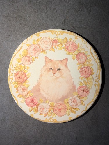 Runder untersetzer katze - runder,