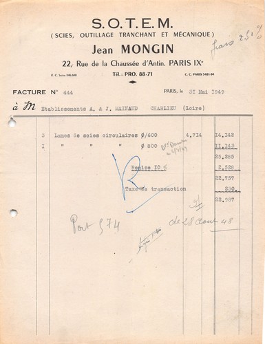1949 sägen werkzeug scharf - 1949,