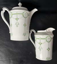 2x ANTIK Jugendstil KANNE