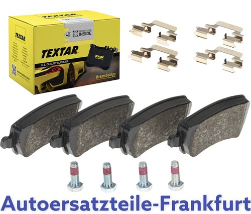Textar bremsbeläge hinten - textar,