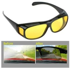 Nachtfahrbrille Autofahren Nachtsichtbrille Kontrastbrille Night Vision Uni O4D9