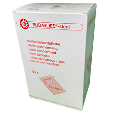 Noba Rudavlies-steril Wundpflaster Verbandpflaster 50 Stück (Größe: 15 x 10 cm)