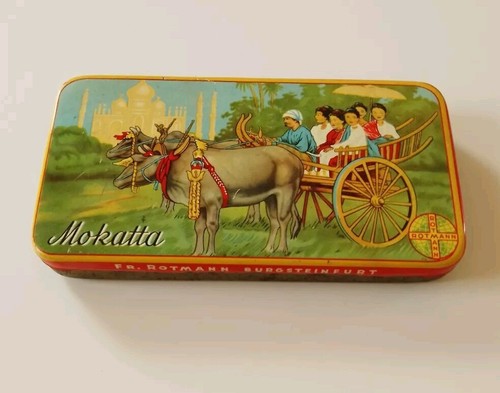 Mokatta blechdose tabak - blechdose,