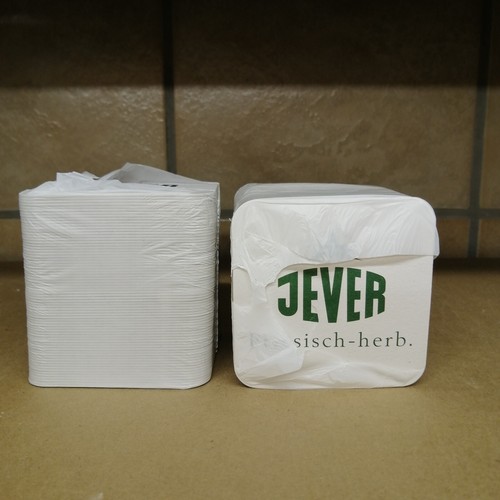 Bierdeckel jever 140 stück - bierdeckel,