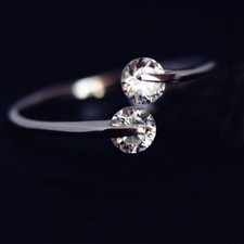 Damen Ring mit zirkonia