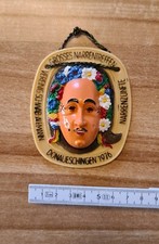 Fastnacht, Narrentreffen DONAUESCHINGEN 1976 Mäskle/Orden