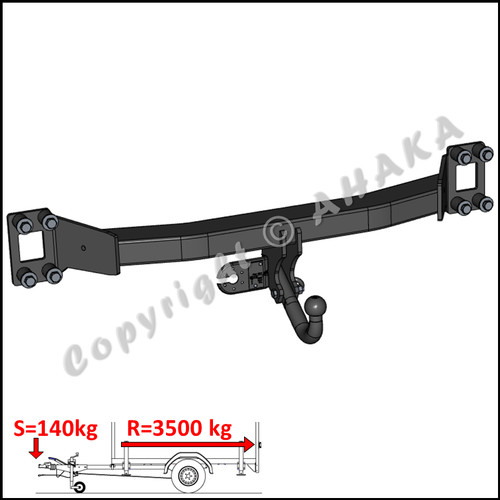 Ahk für volkswagen touareg - für,
