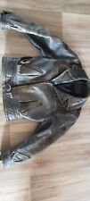 Motorrad Lederjacke mit Koppel 