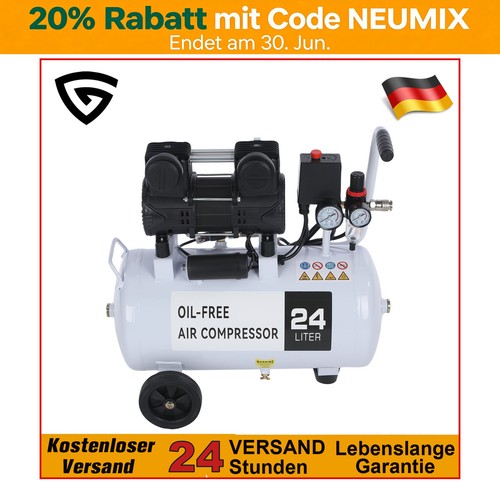 Liter leise ölfrei - 24,