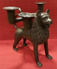 Kerzenständer Löwenleuchter