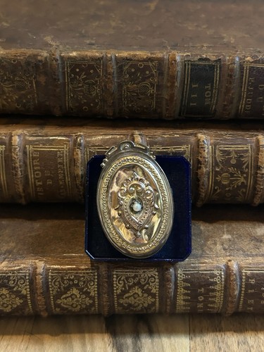 Antike biedermeier brosche - antike,