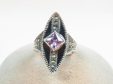 Schöner Markasit Ring 925