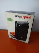 Braun sprint Batterierasierer Rasierer shaver TOP OVP