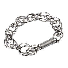 Ernstes Design Edvita Armreif A87 Edelstahl Olivenarmband Armband 19 20 21cm Neu