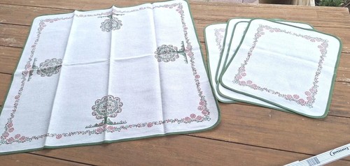 Mitteldecke leinen mit - ,