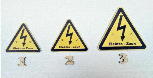 Warnschild vorsicht elektro - ,