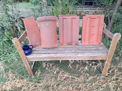 Dachziegel rot 220 stück - rot,