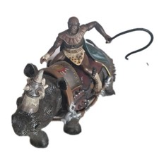 Schleich Kampfnashorn mit Reiter und Wagen 70083 Gladiator