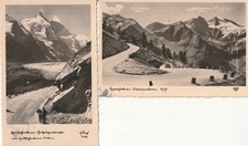 2 AK Großglockner Hochalpenstraße 1937-1939