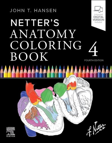 Netter anatomy coloring book - anatomy,