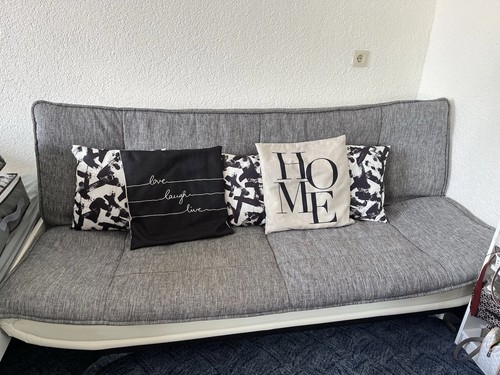 Sofabett mit kissen vb - kissen,