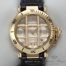 Cartier Pasha 35 mm Gelbgold