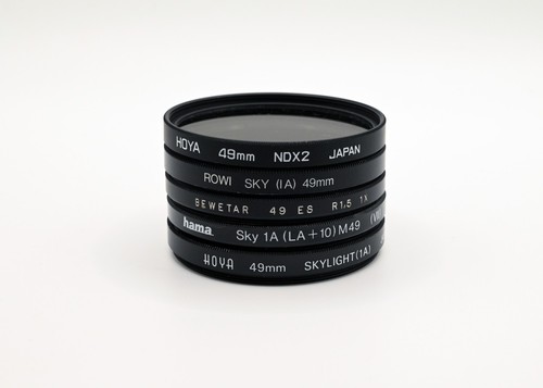 Vintage 49mm camera filter - 49mm,