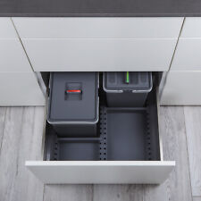 SOTECH DRAW Abfallsammler Abfallsystem für Schubladenauszug Korpusbreite 60 cm
