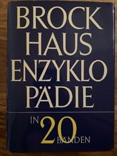 20 bändige Gesamtausgabe der Brockhaus Enzyklopädie von 1971. Sehr guter Zustand
