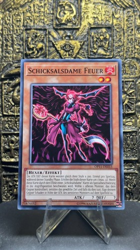 Schicksalsdame feuer - yu-gi-oh!,