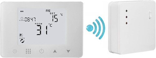Kabelloses thermostat set - kabelloses, thermostat-set