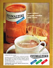 REKLAME WERBUNG 1964 OVOMALTINE Frühstück Aroma Schokolade
