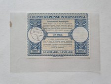 Coupon-Reponse International Dänemark Schein für Postwertzeichen /10