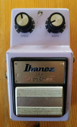 Ibanez cs9 stereo chorus - ibanez,