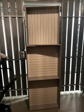 HEMNES Bettschubladen mit Rollen, 2er Set, grau