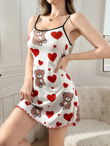 Nachtkleid damen sexy teddy - sexy,