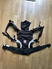 manduca Babytrage Baby und Kindertrage ab 3,5 kg bis 20 kg , Farbe : Black