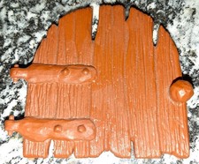 40020 Mühle (alt) Gebäude Teil Eingangstür Schlumpf Schlümpfe