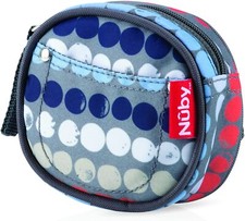 Schnullerbeutel 17 cm Nuby Baumwolle bunt Jungen Design 3x Schnullerhalter Pacci