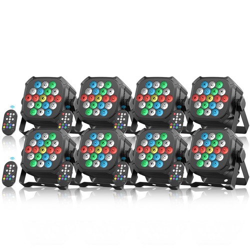 80w led par scheinwerfer - 8x,